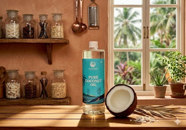 Extra Virgin Coconut Oil The Pure Power of Nature Sun & Soil Organics Pune