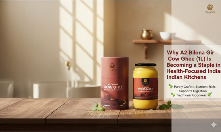 Why A2 Bilona Gir Cow Ghee (1L) Is Becoming a Staple in Health-Focused Indian Kitchens