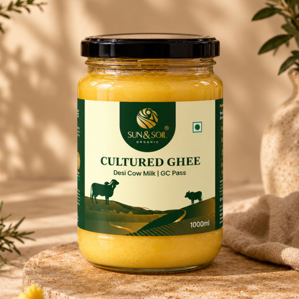 Cultured Gir Cow Ghee - 1L